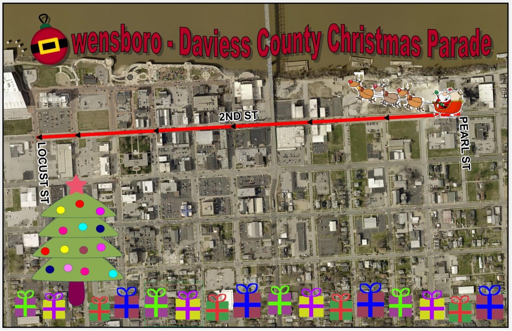 Parade Route OwensboroDaviess County Christmas Parade